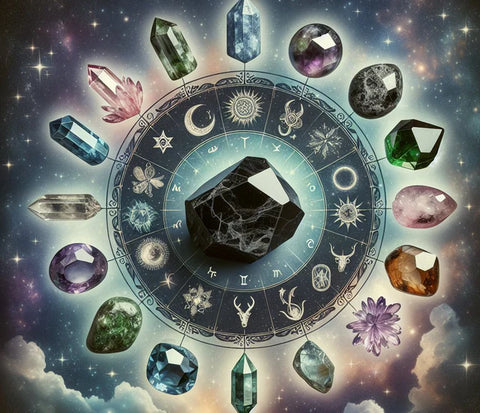 Unveiling the Harmony: Obsidian & Zodiac Gems for Transformative Healing