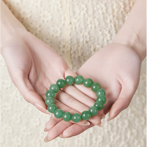 Natural Aventurine Bracelet - Perfect Fusion of Elegance and Aura For Women