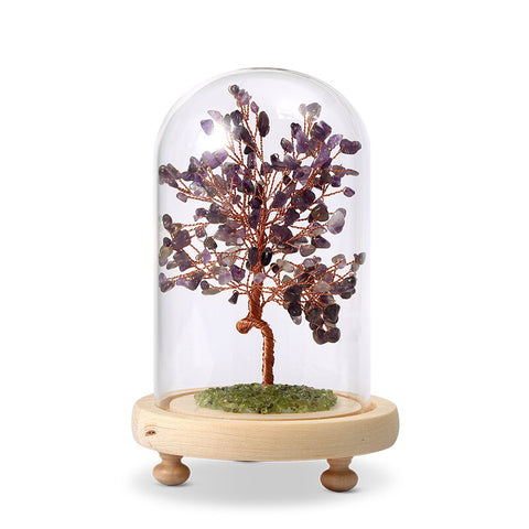 Árbol Feng Shui de citrino natural de riqueza y abundancia