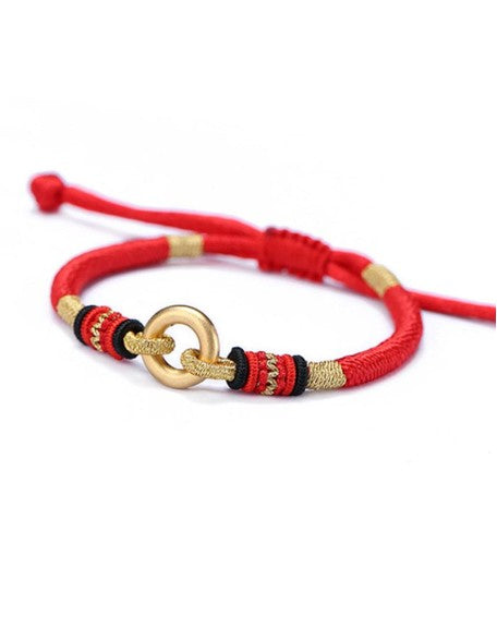 Pulseras tibetanas con dijes de amistad