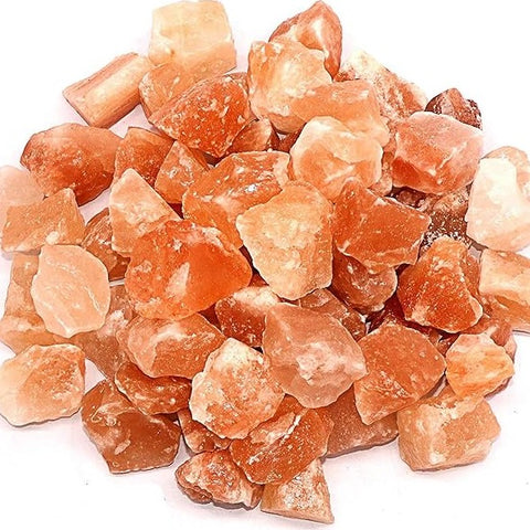 Himalayan CrystalLitez Natural Himalayan Salt Crystal Rocks, 1 to 2 Inches Mixed Size Extra Salt Crystals