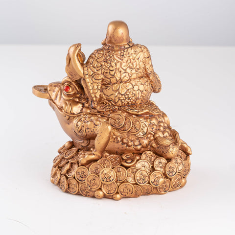 Feng Shui Money Frog, Lucky Money Toad Decorations,Ideal for Attracting Wealth