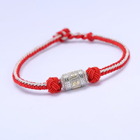 Pulsera Mantra Tibetana - Suerte y Protección