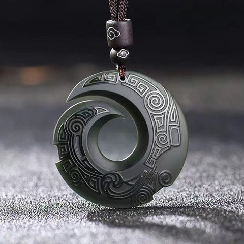 Hetian Jade Pendant Manifesting Necklace