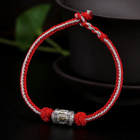 Pulsera Mantra Tibetana - Suerte y Protección