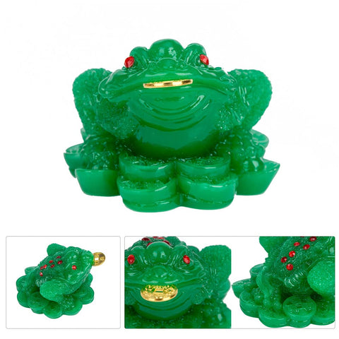 Feng Shui Money Frog, Lucky Money Toad Decorations,Ideal for Attracting Wealth