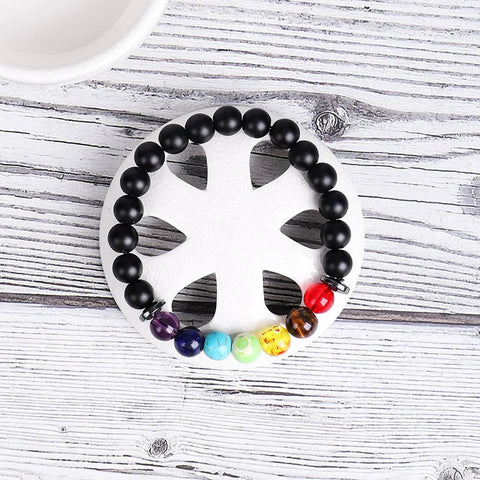 Hematite Chakra Bracelet Set - Inspire Wellness & Health