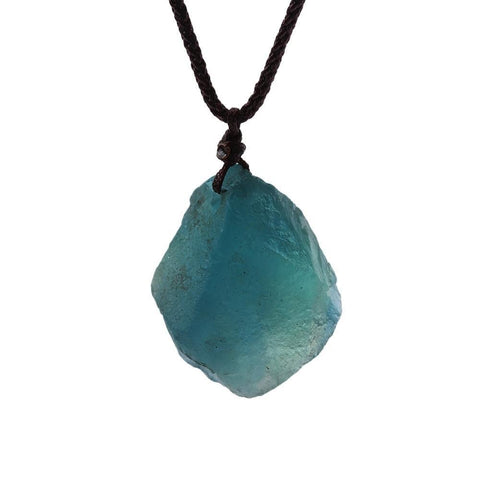 Natural Green Crystal Healing Necklace