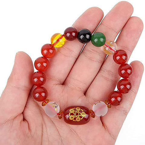 Red Agate 5 Elements Balancing Bracelet