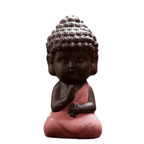 𝙍𝙚𝙢𝙤𝙫𝙚 𝙉𝙚𝙜𝙖𝙩𝙞𝙫𝙞𝙩𝙮 - 𝙁𝙤𝙪𝙧 𝙉𝙤𝙗𝙡𝙚 𝙏𝙧𝙪𝙩𝙝𝙨,Buddah Home Decoration,Mini Cute Statues