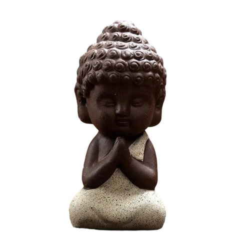 𝙍𝙚𝙢𝙤𝙫𝙚 𝙉𝙚𝙜𝙖𝙩𝙞𝙫𝙞𝙩𝙮 - 𝙁𝙤𝙪𝙧 𝙉𝙤𝙗𝙡𝙚 𝙏𝙧𝙪𝙩𝙝𝙨,Buddah Home Decoration,Mini Cute Statues