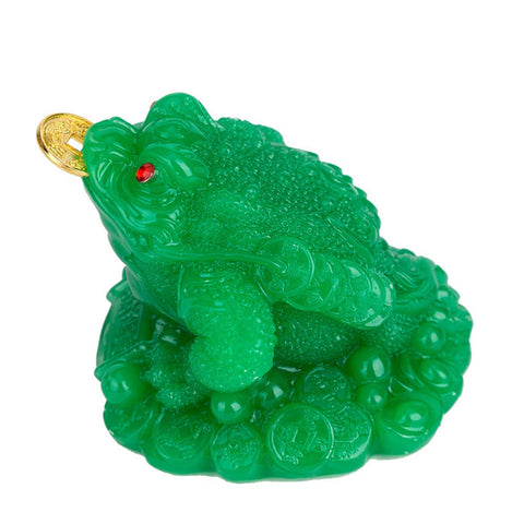 Feng Shui Money Frog, Lucky Money Toad Decorations,Ideal for Attracting Wealth