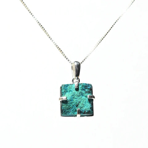 Chrysocolla Pendant Necklace