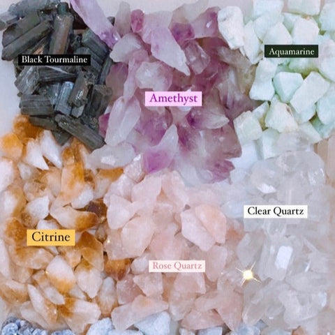 Healing Crystal Bath Immersion Kit