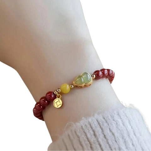 Attract Good Health Wu Lou Feng Shui Bead Bracelet