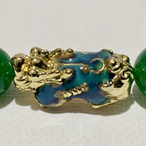 Bule Green Jade Feng Shui Bracelet