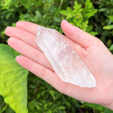 Crystal Healing Set - Amethyst Cut Base, Clear Quartz Crystal Point & Rose Quartz Crystal (Beautiful Healing Energy Set, Home Decor)