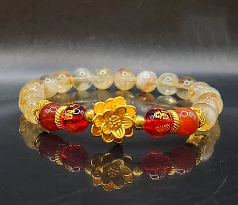 Gold Bracelet Pixiu Bracelet Wealth Bracelet  Feng Shui Bracelet