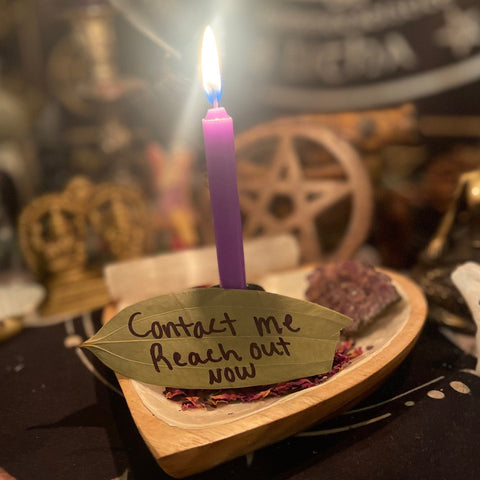 📞✨ Contact Me, Reach Out, Talk to Me, Unblock Me, Text Me, Reconnect Candle Burning ✨📞