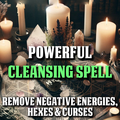 REMOVE Negative Energies & Curses - Powerful AURA PURIFICATION Spell, Same Day Casting, Fast Results