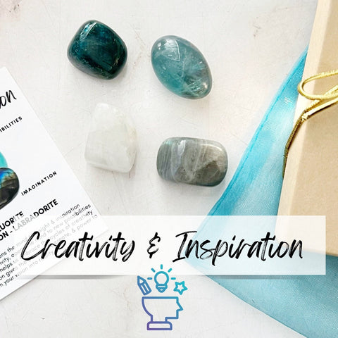 Beginner Crystal Starter Kit - 10 Tumbled Polished Gemstones