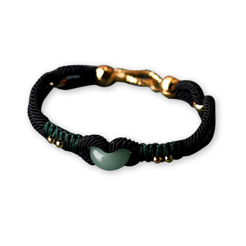 Pulsera de Jade Amor y Buena Suerte