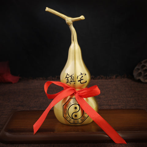 Copper Gourd Decorative Gourd Opening Gourd Copper Gourd For Opening Gourd Feng Shui Figurine