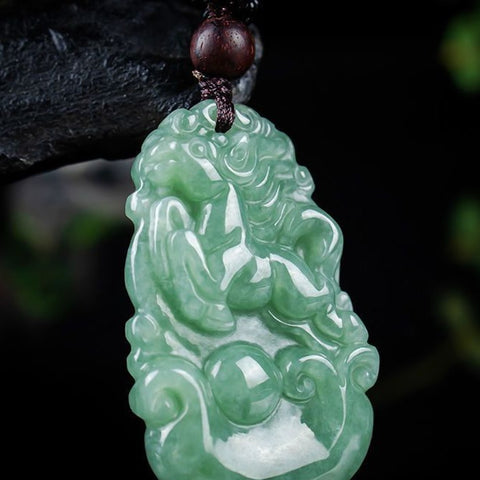 Jade 12 Chinese Zodiac Signs Pendants for Men and Women, Jade Pendant Necklaces