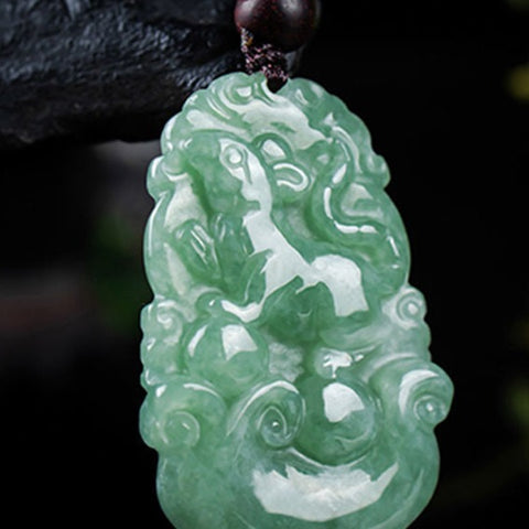 Jade 12 Chinese Zodiac Signs Pendants for Men and Women, Jade Pendant Necklaces