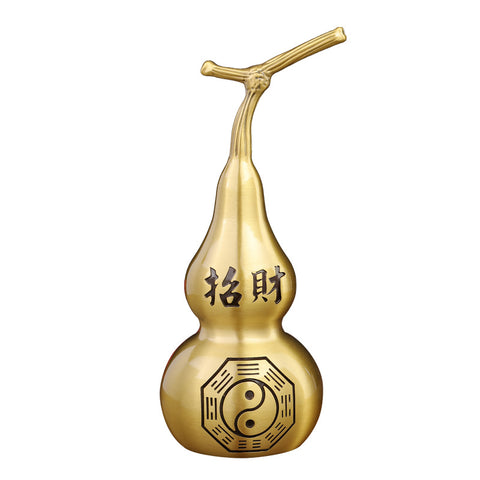 Copper Gourd Decorative Gourd Opening Gourd Copper Gourd For Opening Gourd Feng Shui Figurine