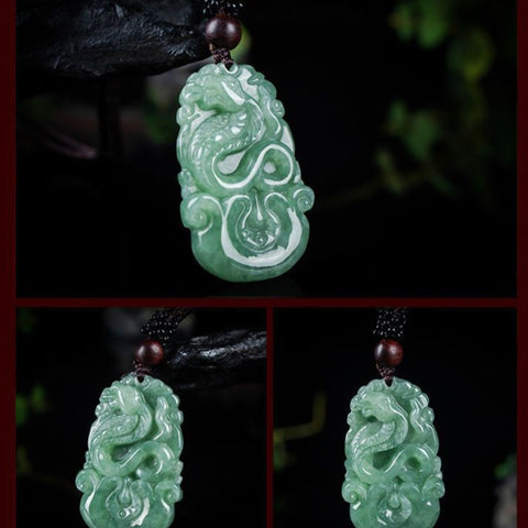 Jade 12 Chinese Zodiac Signs Pendants for Men and Women, Jade Pendant Necklaces