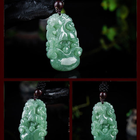 Jade 12 Chinese Zodiac Signs Pendants for Men and Women, Jade Pendant Necklaces