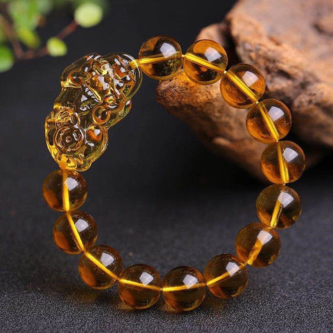 Pi Yao Citrine Wealth Bracelet