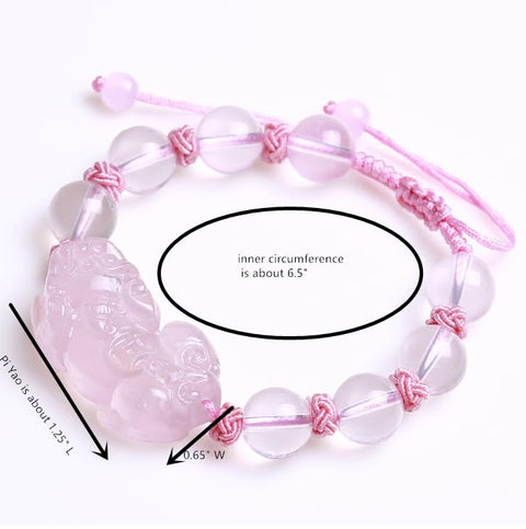 Betterdecor Feng Shui Handmade Pi Xiu/Pi Yao/Bi Xie Bracelet Amulet Birthday anniversary holiday gift