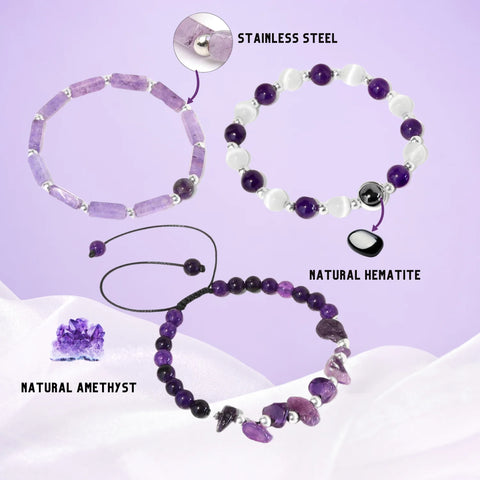 FEEL WELL & STRESS RELIEF BRACELET PACK