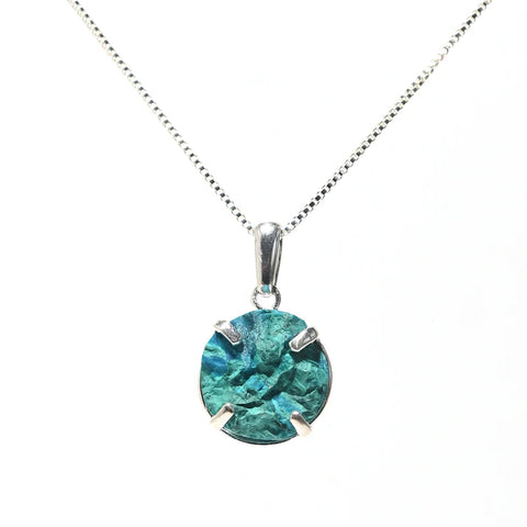 Chrysocolla Pendant Necklace