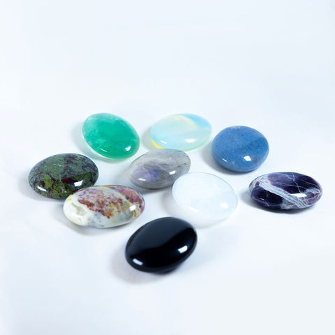 Kit de curación de cristales de chakras.